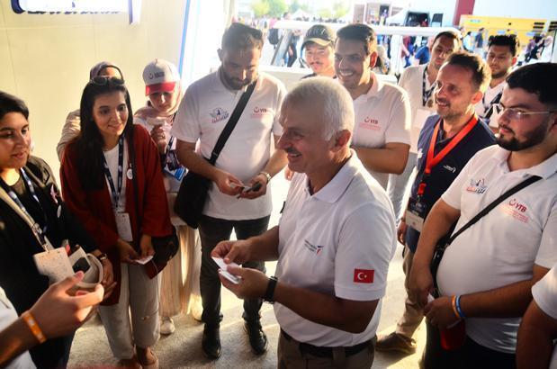 TEKNOFESTin en dikkat çeken konuğu