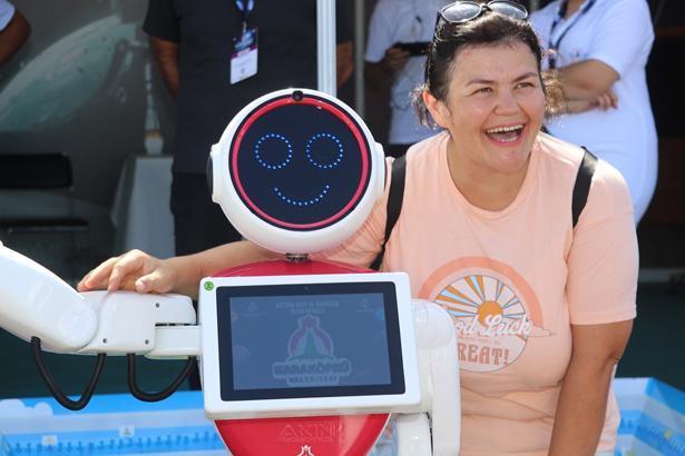 TEKNOFESTin en dikkat çeken konuğu