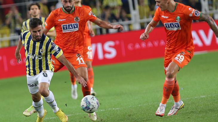 Fenerbahçe - Alanyaspor maçından kareler