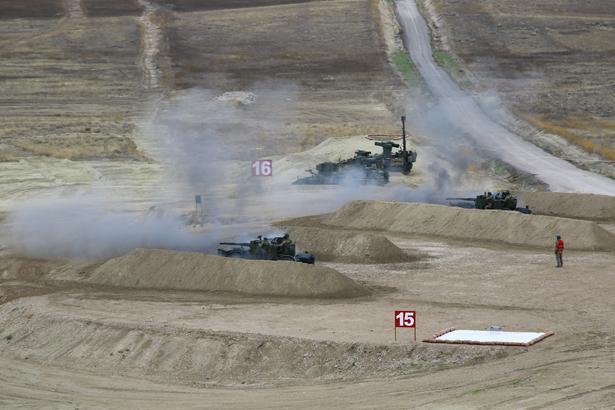 TSKnın ateş gücünün sergilendiği Ateş Serbest-2022 Tatbikatı nefes kesti