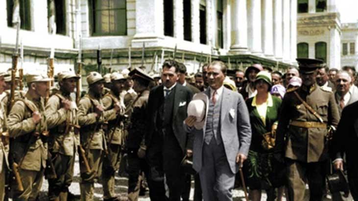 ATATÜRK FOTOĞRAFLARI VE RESİMLERİ 10 Kasıma özel renklendirilmiş en güzel Mustafa Kemal Atatürk fotoğrafları ve resimleri...