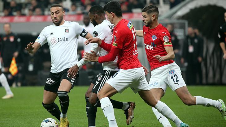 Beşiktaş - Kasımpaşa maçından kareler
