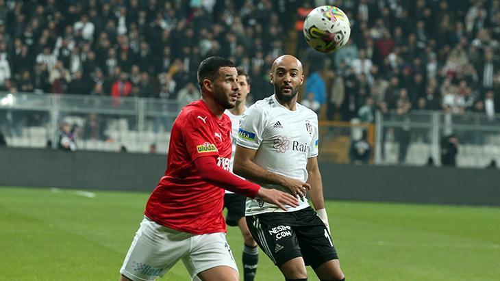 Beşiktaş - Kasımpaşa maçından kareler