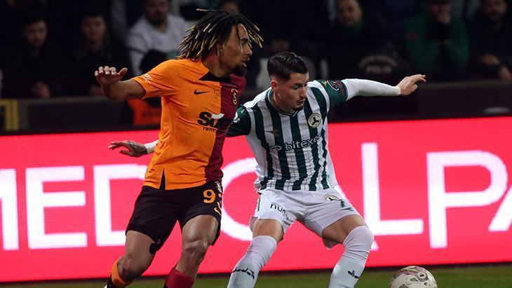 Giresunspor - Galatasaray maçından kareler
