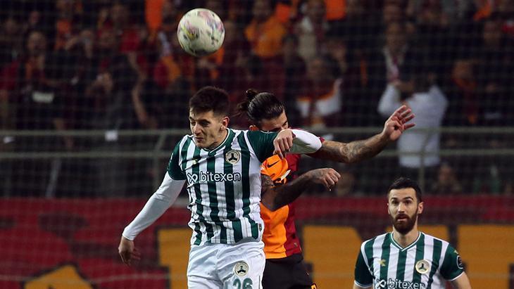 Giresunspor - Galatasaray maçından kareler