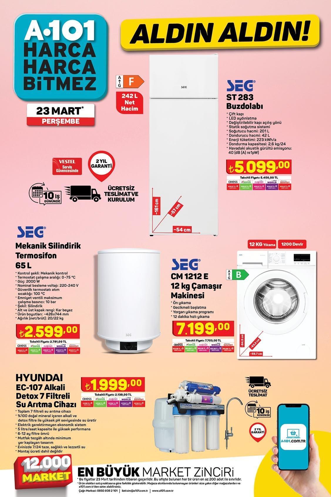 23 Mart A101 AKTÜEL KATALOĞU: A101de elektrikli motorlu bisiklet fırsatı Bu hafta A101 aktüel kataloğunda neler var A101 kataloğu avantajları...