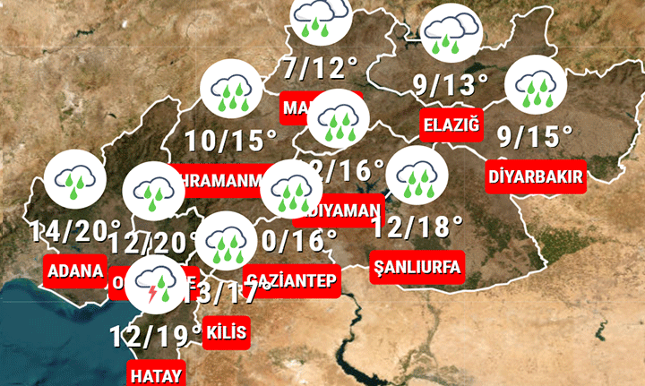 HAFTA SONU HAVA DURUMU: Deprem bölgesi, İstanbul, Ankara, İzmir ve diğer illerin bugün ve yarınki hava durumu dereceleri (24-25-26 Mart)