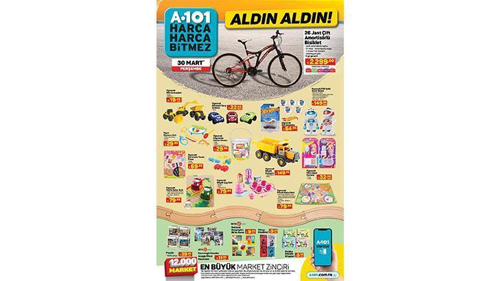 A101 AKTÜEL KATALOĞU (30 MART): Bu hafta A101 aktüel kataloğunda neler var İşte indirimli A101 kataloğu...