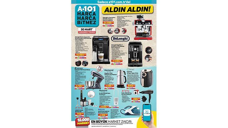 A101 AKTÜEL KATALOĞU (30 MART): Bu hafta A101 aktüel kataloğunda neler var İşte indirimli A101 kataloğu...