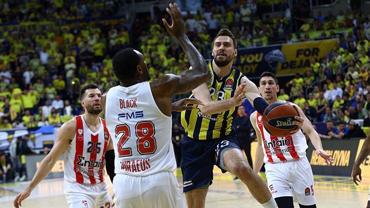 Fenerbahçe Beko - Olympiacos maçından kareler