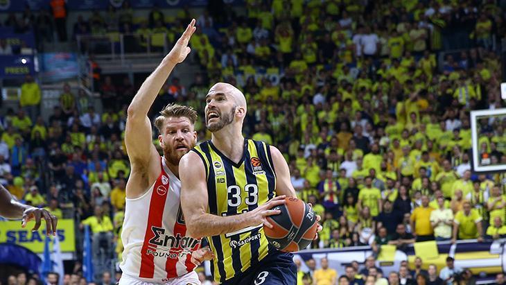 Fenerbahçe Beko - Olympiacos maçından kareler