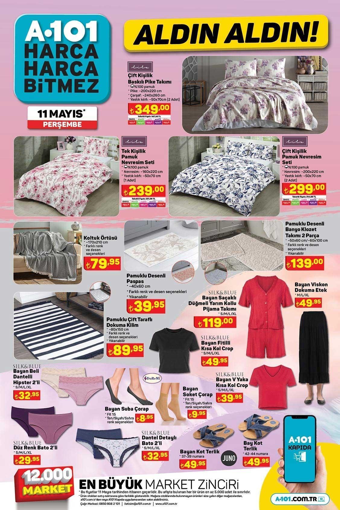 11 MAYIS A101 AKTÜEL ÜRÜN KATALOĞU