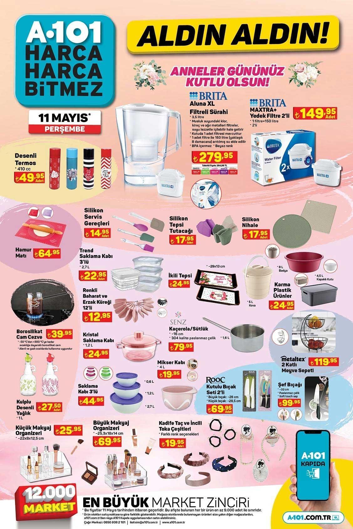 11 MAYIS A101 AKTÜEL ÜRÜN KATALOĞU