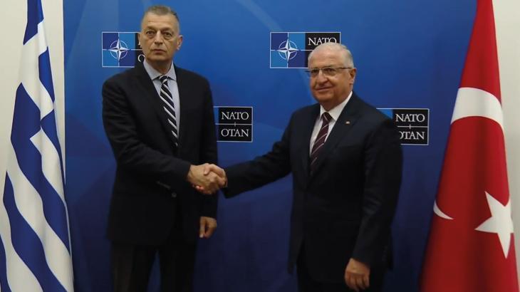 Ο υπουργός Güler και ο Έλληνας ομόλογός του συναντήθηκαν στις Βρυξέλλες