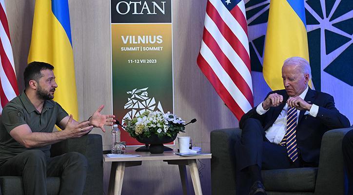 Biden Ve Zelenskiy NATO Zirvesinde Bir Araya Geldi! 'Anlamlı Ve Güçlü ...