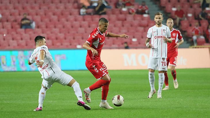 Samsunspor - Gaziantep FK maçından kareler