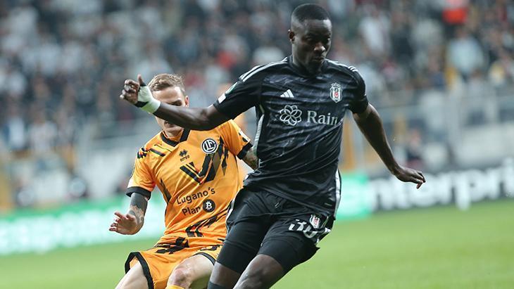 Beşiktaş - Lugano maçından kareler
