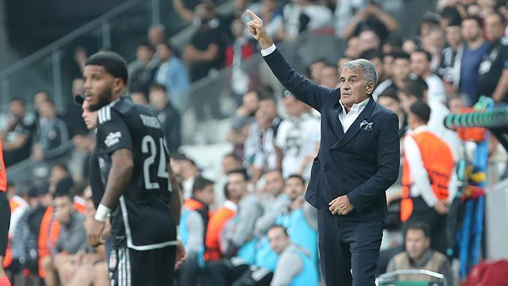 Beşiktaş - Lugano maçından kareler