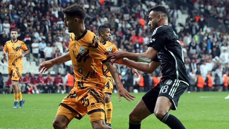 Beşiktaş - Lugano maçından kareler