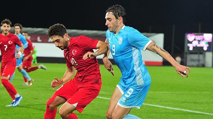 Türkiye U21 - San Marino U21 maçından kareler