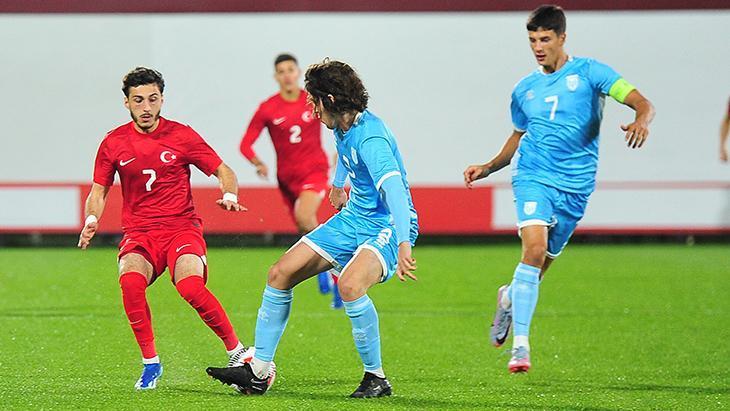 Türkiye U21 - San Marino U21 maçından kareler