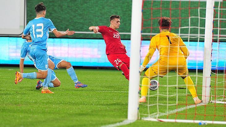 Türkiye U21 - San Marino U21 maçından kareler