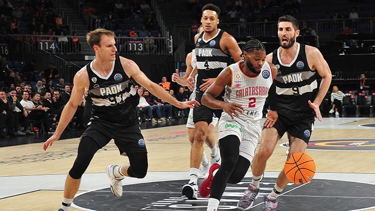 Galatasaray Ekmas - PAOK maçından kareler