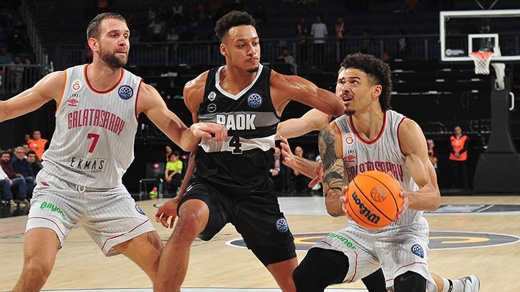 Galatasaray Ekmas - PAOK maçından kareler