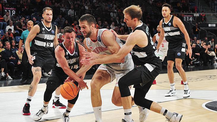 Galatasaray Ekmas - PAOK maçından kareler