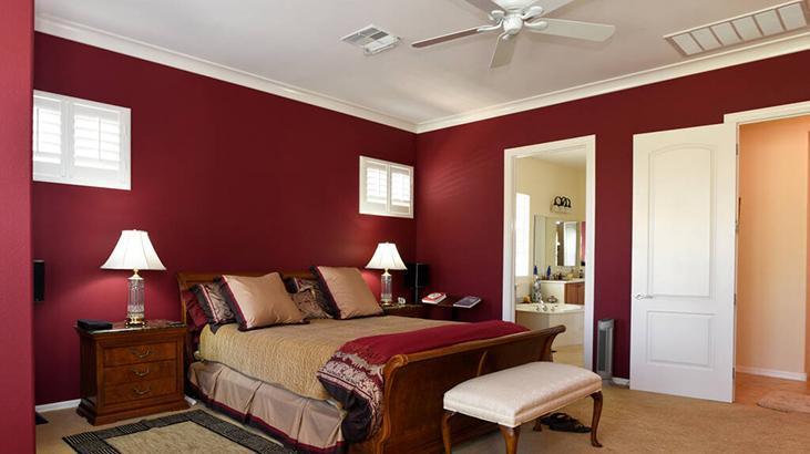 Yatak odanızda kullanmamanız gereken 4 renk Mağara gibi oda stresi tetikliyor