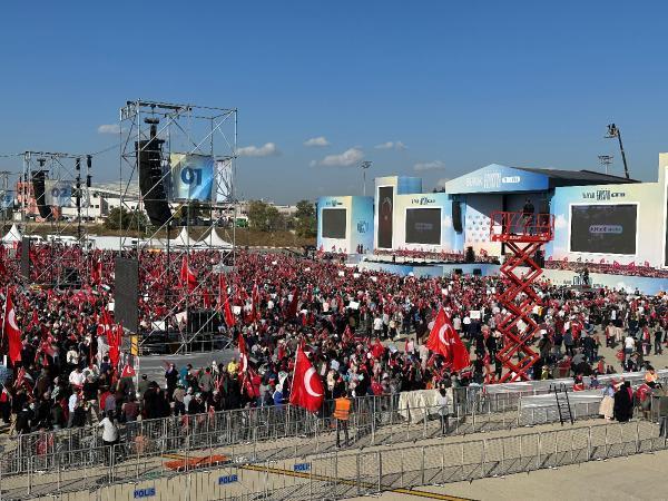 Atatürk Havalimanında Büyük Filistin Mitingi