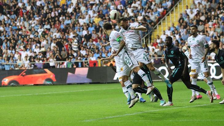 Adana Demirspor - Konyaspor maçından kareler