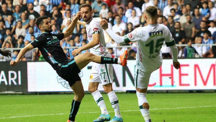 Adana Demirspor - Konyaspor maçından kareler