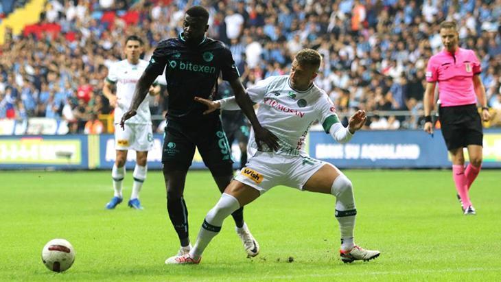 Adana Demirspor - Konyaspor maçından kareler