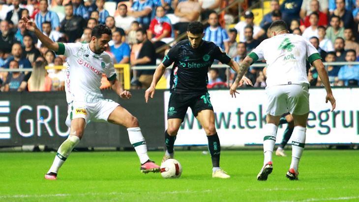 Adana Demirspor - Konyaspor maçından kareler