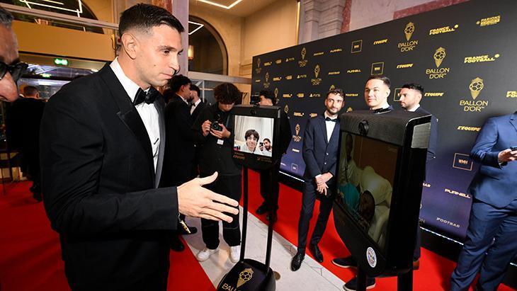 Ballon dOr ödül töreninden kareler