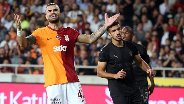 Hatayspor - Galatasaray maçından kareler