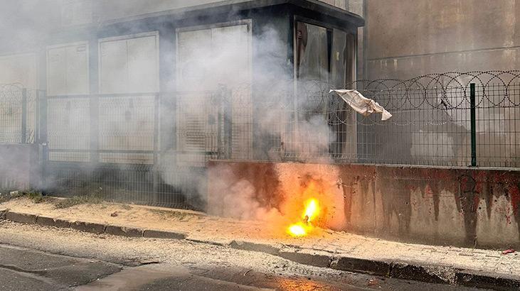 Elektrik kabloları alev alev yangı, bölge boşaltıldı - Son Dakika ...