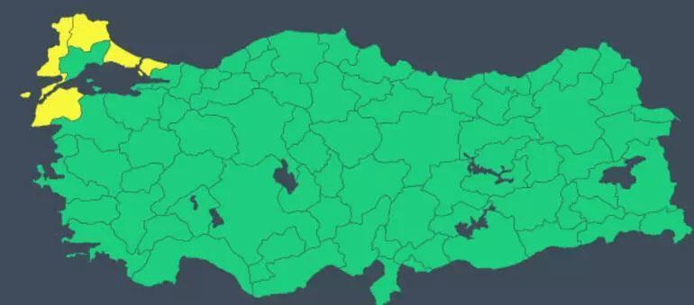 METEOROLOJİ UYARIDA BULUNDU