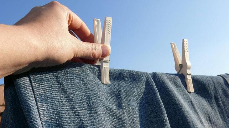 Kot pantolonu hızlı kurutma yöntemi