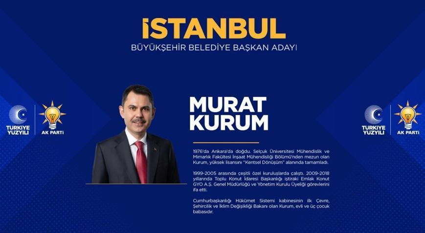 Son dakika… AK Parti İBB başkan adayı Murat Kurum kimdir Erdoğan’ın güvenini kazanması, kariyeri…