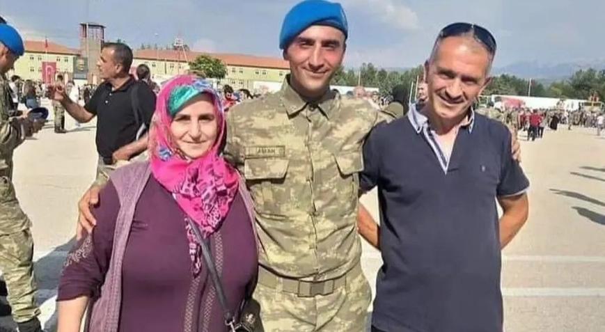 Şehit babası yürekleri bir kez daha yaktı Evladıyla böyle vedalaştı