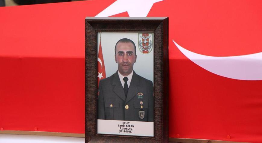 Şehit babası yürekleri bir kez daha yaktı Evladıyla böyle vedalaştı