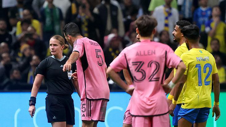 Al Nassr - Inter Miami maçından kareler