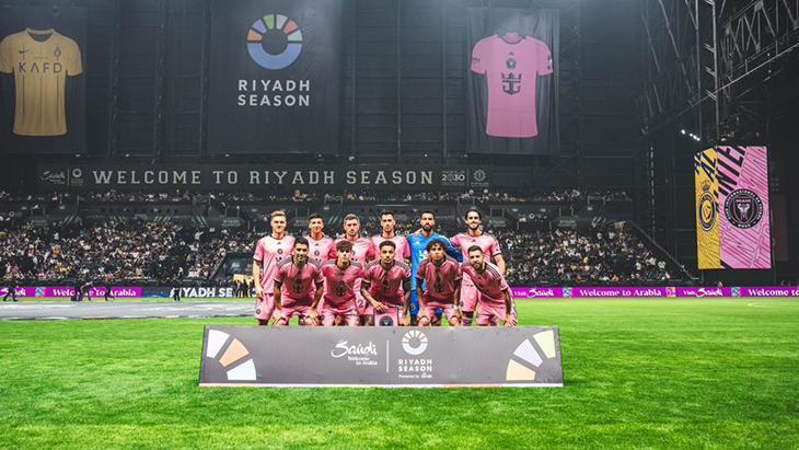 Al Nassr - Inter Miami maçından kareler