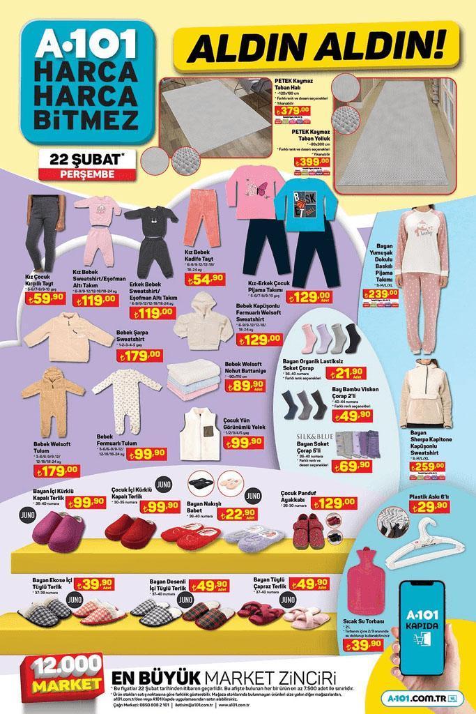 22 ŞUBAT A101 AKTÜEL KATALOĞU İNDİRİMLERİ 📌 A101de beyaz eşya ve televizyon avantajı Bu hafta perşembe günü A101 aktüel kataloğunda neler var