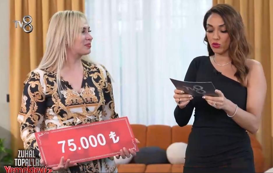 ZUHAL TOPALLA YEMEKTEYİZDE KİM KAZANDI,75 bin TLyi hangi yarışmacı aldı 23 Şubat Zuhal Topalla Yemekteyizde birinci kim oldu, ödülü kim aldı