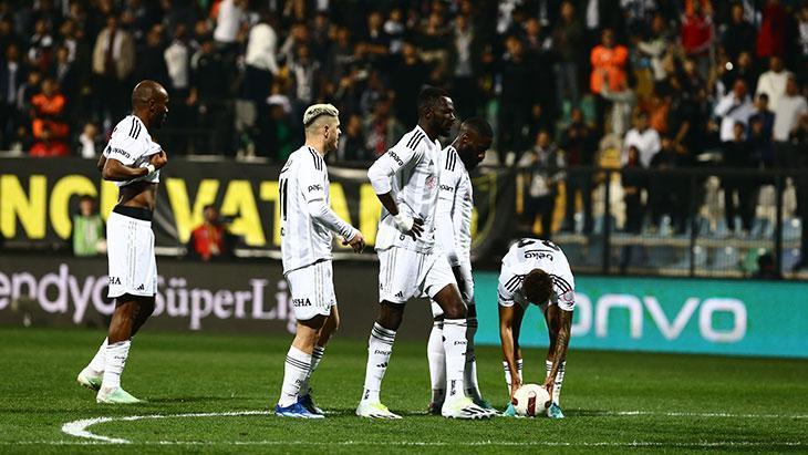 İstanbulspor - Beşiktaş maçından kareler