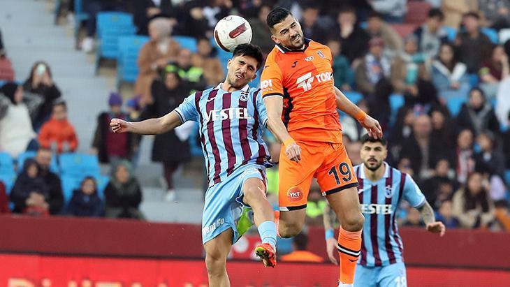 Trabzonspor - Başakşehir maçından kareler