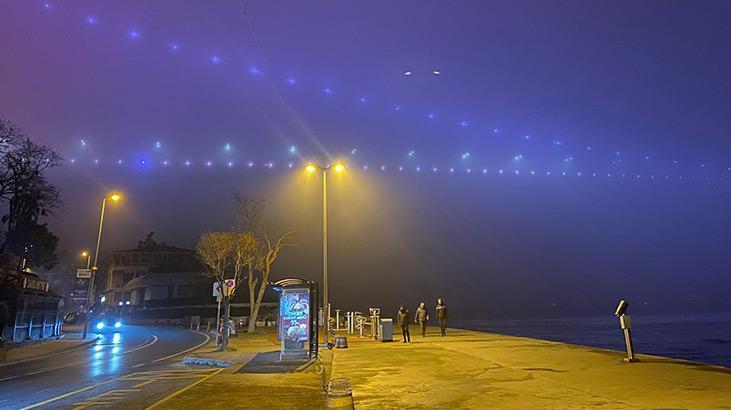 İstanbuldan sis manzaraları